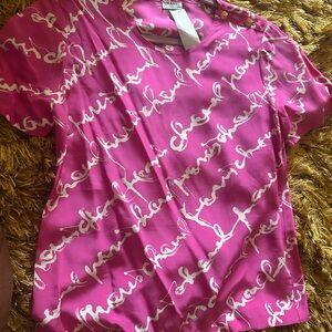 Pink Chanel blouse
